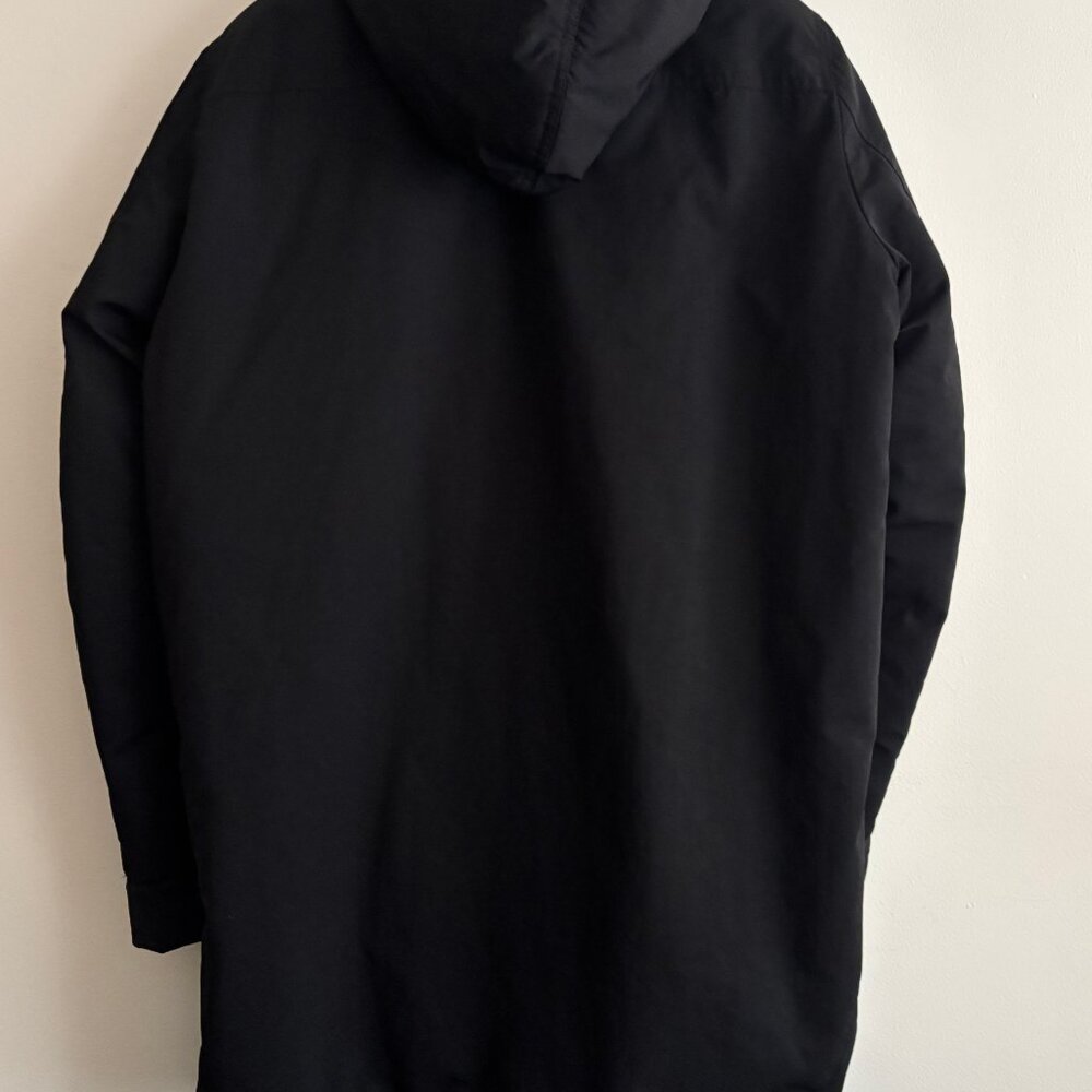 Rick Owens FW15 Sphinx Black Hooded Goose Down Parka Jacket - 54/Large - XL - Picture 12 of 16